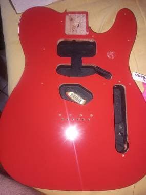 Fender Telecaster fiesta red nashville deluxe