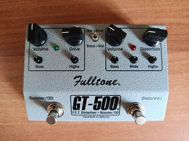 Fulltone Gt500 distorsore/overdrive