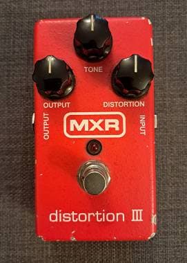 MXR Distortion III overdrive distorsore