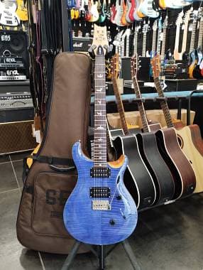 PRS Guitars SE Custom 24 Faded Blue - SPEDIZIONE GRATUITA