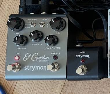Strymon El Capistan + Favourite switch