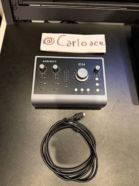 Scheda Audio Audient ID 24 + cavo USB-A - USB-C