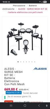 Vendo Alesis Surge Mesh