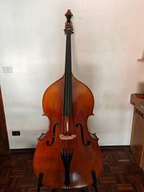 Vendo Contrabbasso Luthiers Orchestra 3/4 + Archetto + Custodia + Stand Hercules