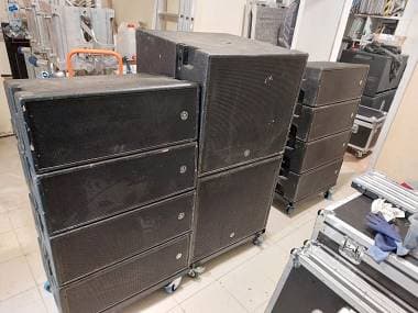 Line array passivo Topp Pro T-ARRAY SAT28P e SUB18P