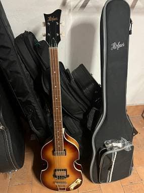 Hofner HCT-500/1-SB Violin Bass CT