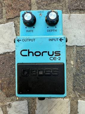 Boss CE2 Chorus Black Label Made in Japan