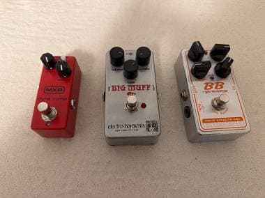 Big muff - Mxr Dyna comp