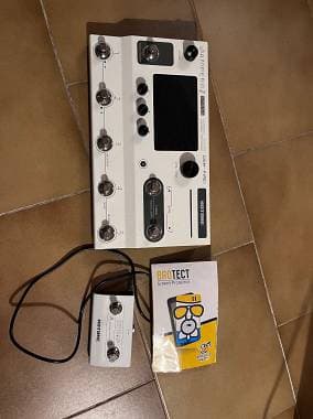 Hotone Ampero 2 stage + switch + pellicole