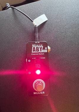 Mooer Micro ABY pedale chitarra