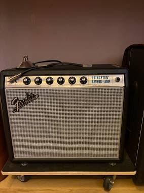Fender Princeton 68 custom reverb silverface