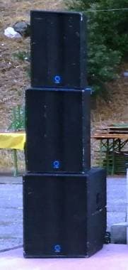 Qube Audio QS118A, Q115A, Q112A.