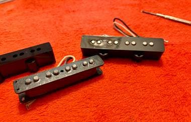 Fender Custom Shop Jazz Bass 66 closet classic pickups