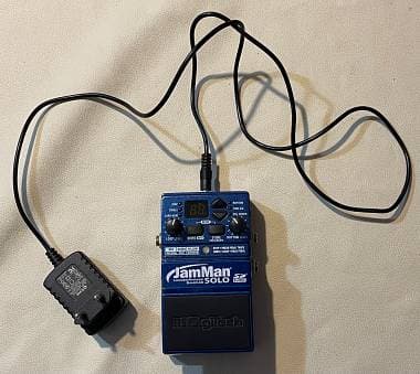 Effetto a pedale DigiTech JamMan Solo SDHC Looper Phrase Sampler