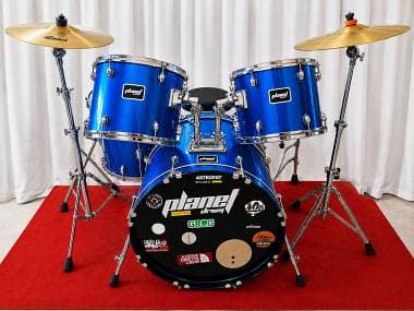 Batteria Acustica Completa Planet Drums Blue