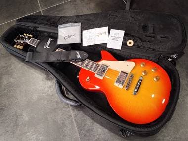 Gibson Les Paul Studio Figured 2025 Washed Cherry Sunb - SPEDIZIONE GRATUITA