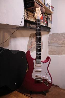 PRS Guitars SE SILVER SKY JOHN MAYER DRAGON FRUIT