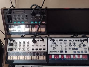 Korg Volca fm + keys + modular, inclusi ka350 + daisy chain