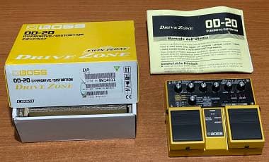 Boss OD-20 Drive Zone Effetto Overdrive e Distorsore per chitarra