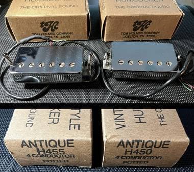 Tom Holmes PAF Humbucker Peter Florance Voodoo Relish Single Coil Pickup Sets
