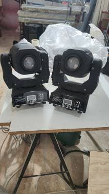 Coppia teste mobili led