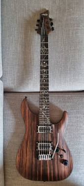 Schecter C-1 Exotic Ebony