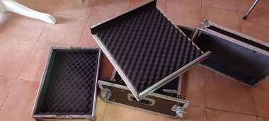 VENDO FLIGHT CASE 6 UNITA' + SUPPORTO MIXER INCORPORATO