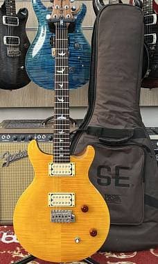 PRS Guitars Santana SE Yellow 2015