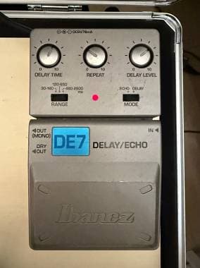 Ibanez DE7 delay-echo da riparare