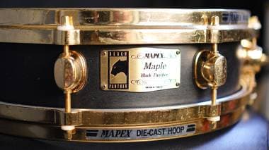 Mapex Black Panther Maple Gold Hardware 13x4