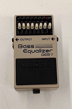Boss GEB-7 Bass Equalizer - Ottimo Stato (Spedizione Inclusa)