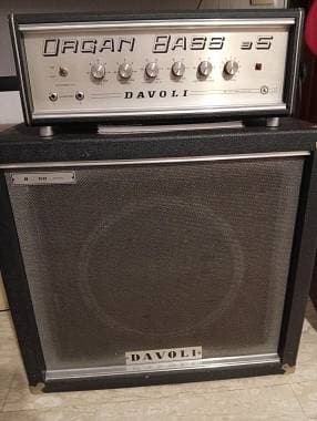 Vendo Amplificatore con Testata Valvolare Vintage Davoli B5
