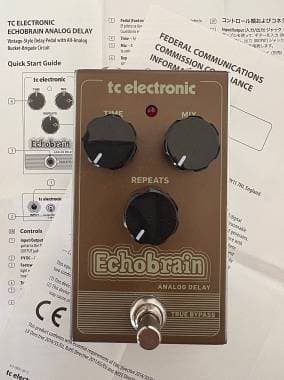 TC Electronic Echobrain Analog Delay con Scatola