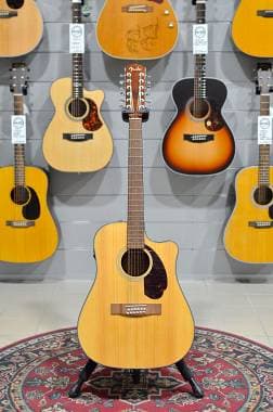 Fender CD-140SCE Dread12 Natural - 12 Corde