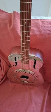 Dobro Hound Dog m14 chitarra resofonica in metallo