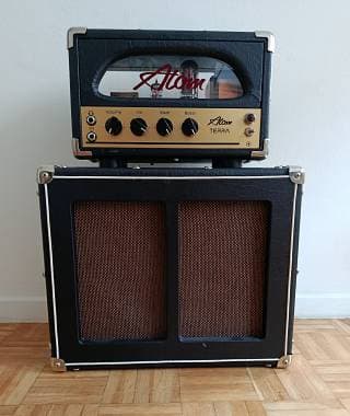 RIBASSO Atom amps testata e cassa Jensen