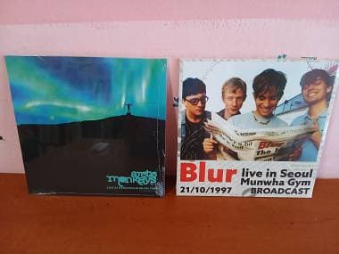 LOTTO 2 VINILI LP INDIE ROCK ARTIC MONKEYS - BLUR SIGILLATI