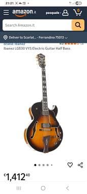 Ibanez LGB 30 usato una volta
