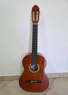 Chitarra Classica Acustica con custodia per trasporto e plettro