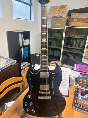 Epiphone SG mancina customizzata