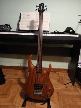 Hamer 4 corde fretless