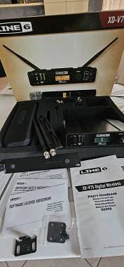 Microfono Wireless Line6 V75 (Completo di tutto)