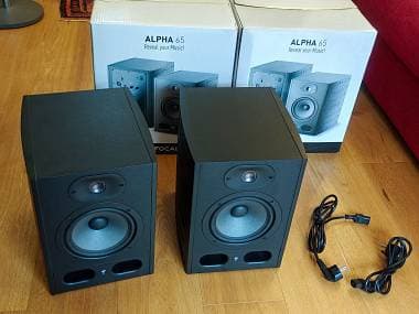 Focal Alpha 65 - coppia monitor da studio - ottimo stato - scatole originali