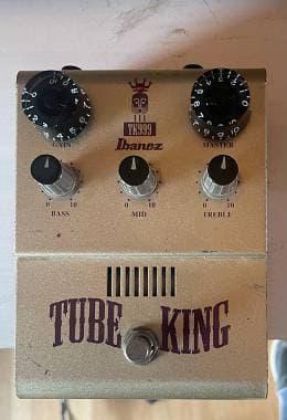 Ibanez Tube king tk999 Made In Japan Overdrive Valvolare