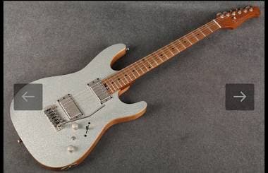 Harley Benton Fusion III (3) HH silver sparkle