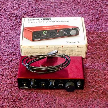 Focusrite Scarlett 2i2 3rd generation