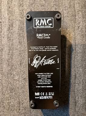 RMC real mccoy custom rmc3fl rmc3 fl wah no cry baby