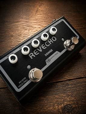 Donner Revecho Twin Series Reverb Riverbero Echo Delay