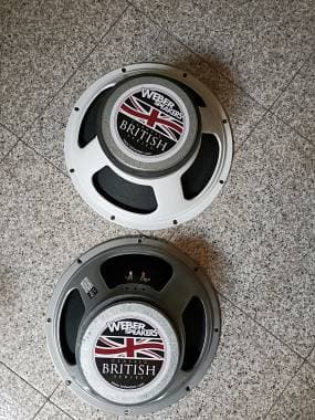 Coppia Coni Weber Speakers Fc12f, Fane Crescendo