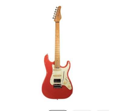 Schecter route 66 santa fe hss sunset red